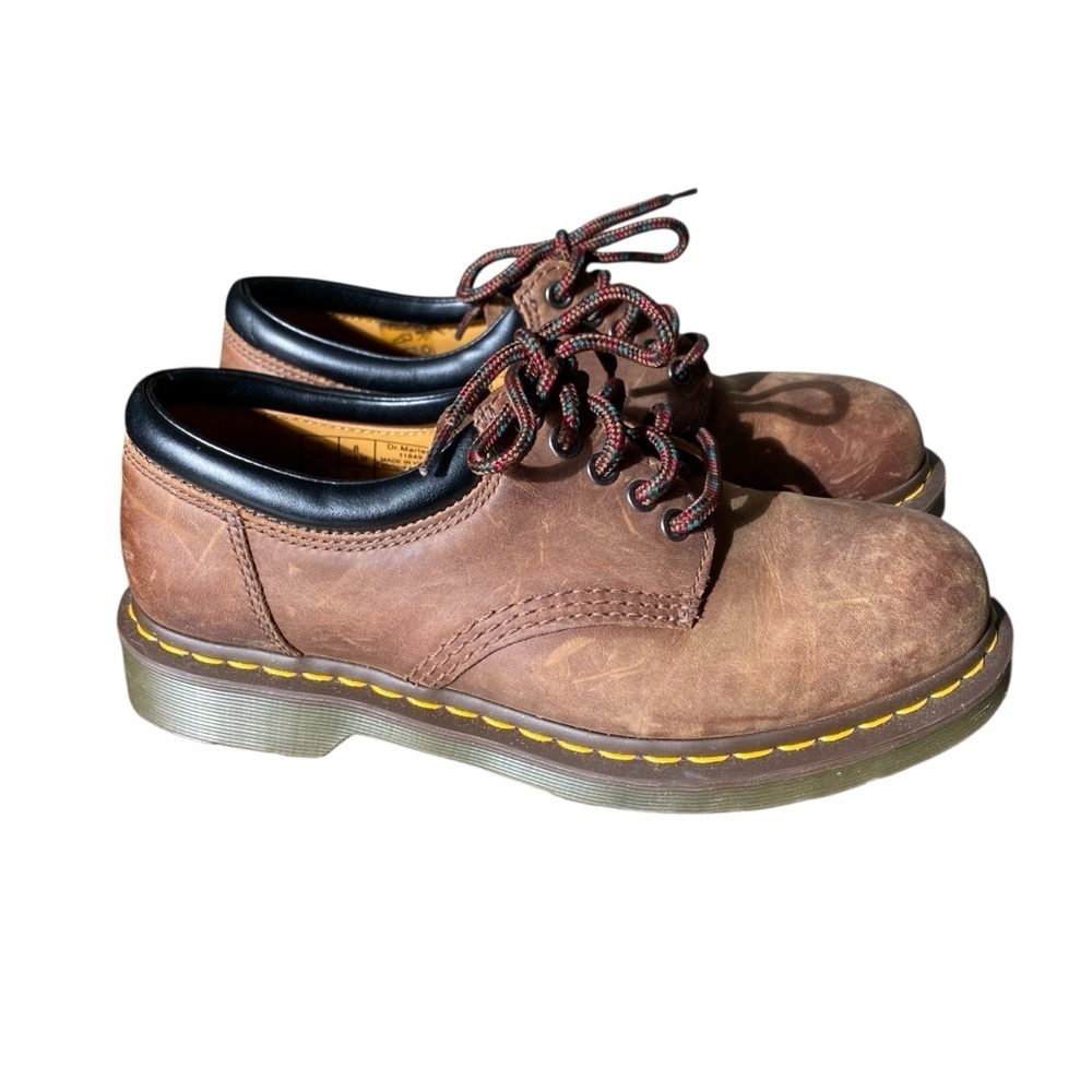DR. MARTENS 11849 Crazy Horse Leather 5 Eye Oxfords Shoes US Men's 8 / Women's 9